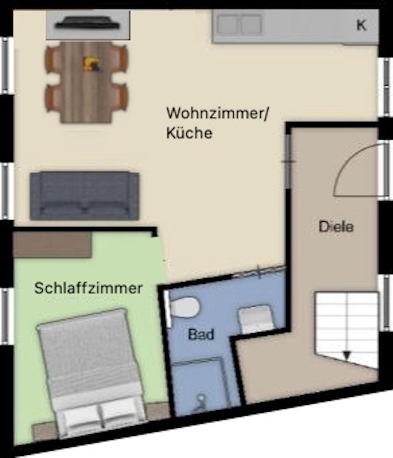 Aeuchen Am Rosenthal Lägenhet Monschau Rum bild