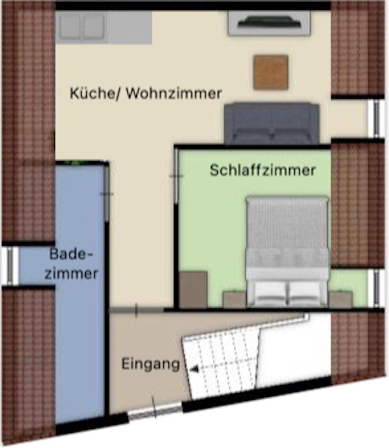 Aeuchen Am Rosenthal Lägenhet Monschau Rum bild