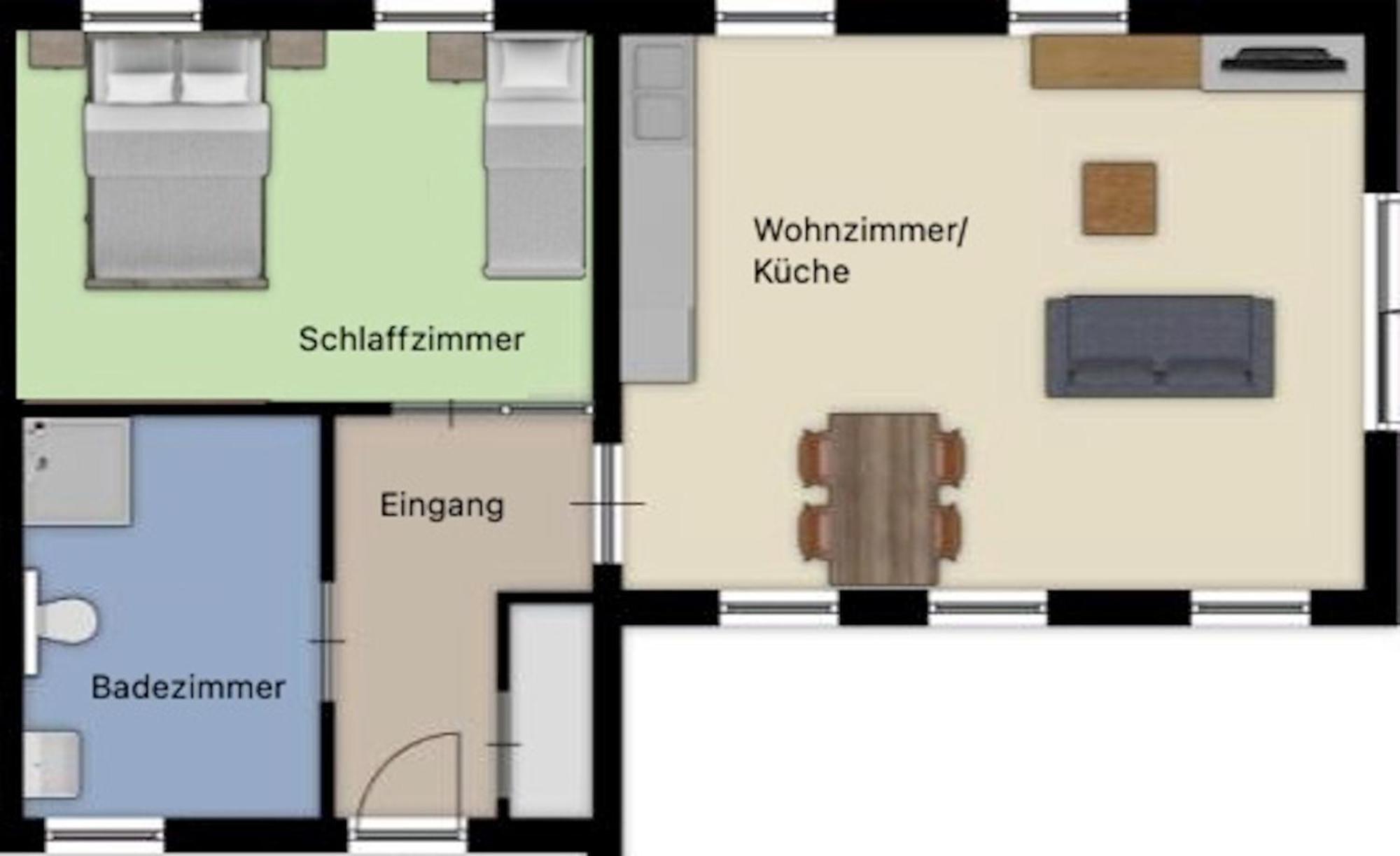 Aeuchen Am Rosenthal Lägenhet Monschau Rum bild